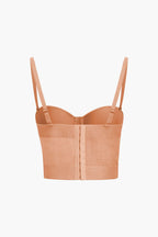 Tamekia | Women's Structured Bustier Top