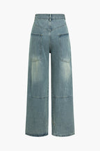Melanie Wide-Leg Denim Jeans for Women