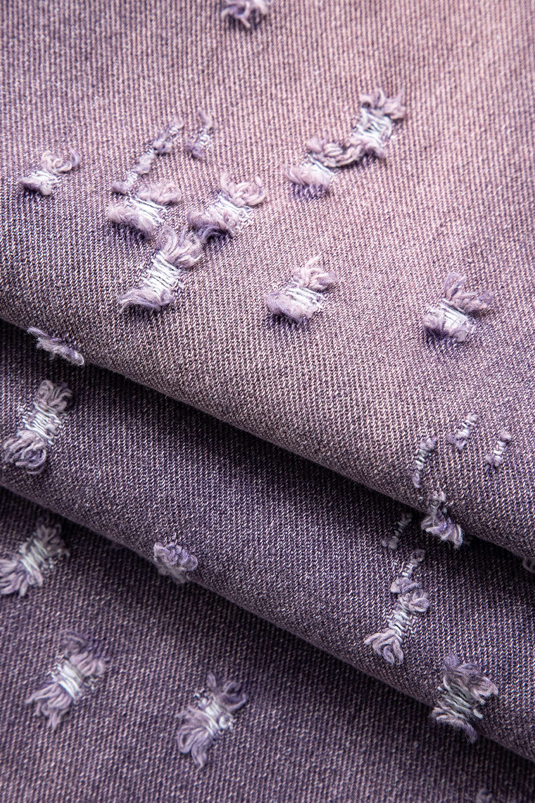 Zayda | Women's Distressed Wide-Leg Jeans