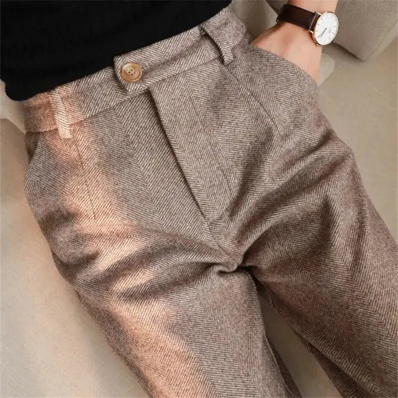 Rand | Women's Wool Blend Trousers