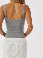 Ariyana Ribbed Knit Tank Top | Essential Style for Young Women