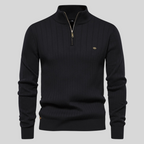 Houston | Men's Half-Zip Mock Neck Sweater
