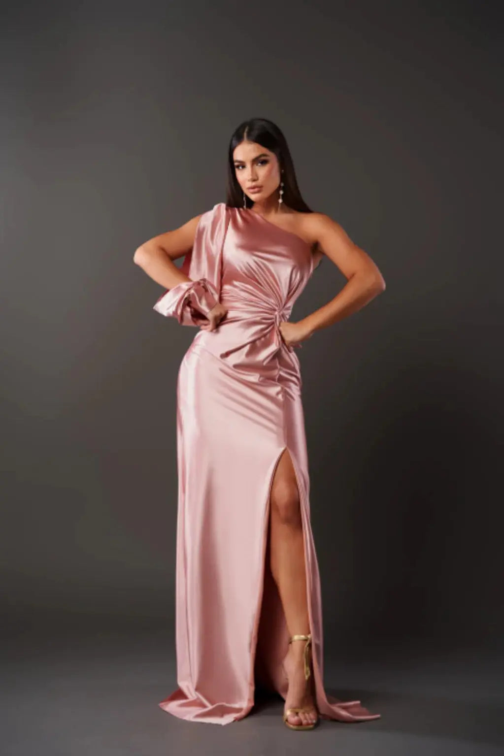 Arionna | Elegant Women's One-Shoulder Evening Gown