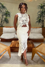 Illiana | Women Crochet Lace Two-Piece Set