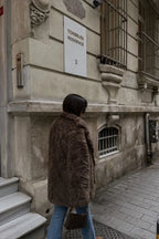 Janine | Women's Plush Faux Fur Coat