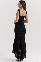 Ashli Off-Shoulder Lace Evening Dress for Women