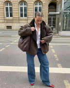 Kirsten | Women's Faux Shearling Jacket