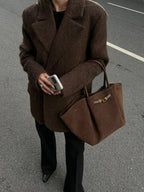 Gale | Women's Chic Suede Tote Bag