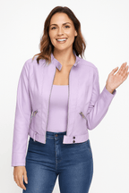 Letisha | Women's Faux Leather Jacket