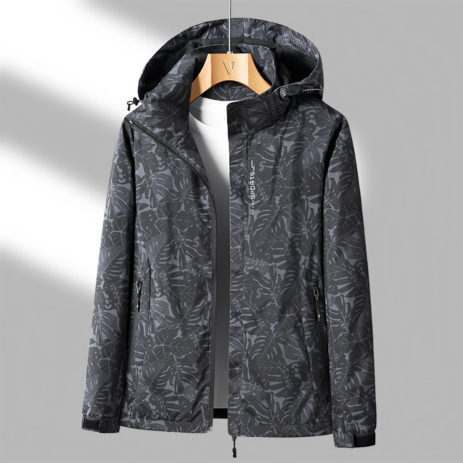 Shaan | Men's Lightweight Hooded Jacket