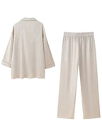 Tianna | Women's Blazer & Wide-Leg Trousers Set