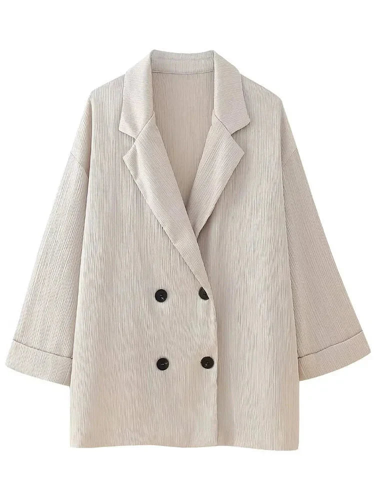 Tianna | Women's Blazer & Wide-Leg Trousers Set