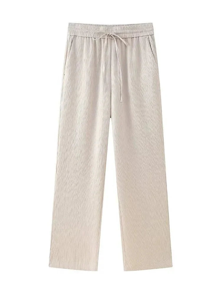 Tianna | Women's Blazer & Wide-Leg Trousers Set