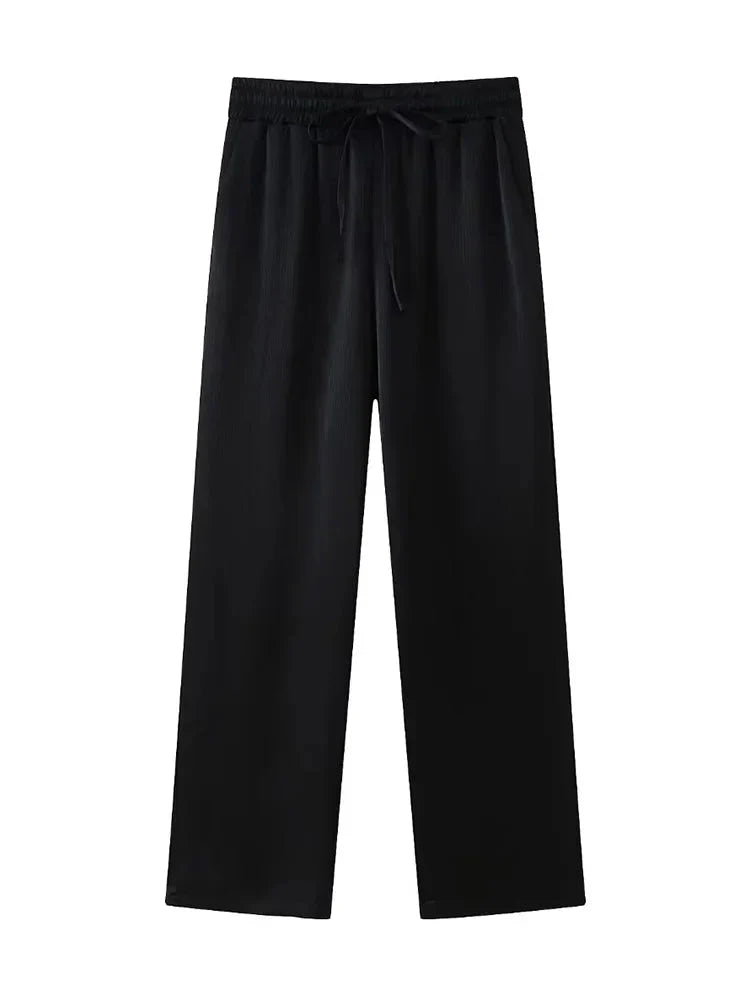 Tianna | Women's Blazer & Wide-Leg Trousers Set