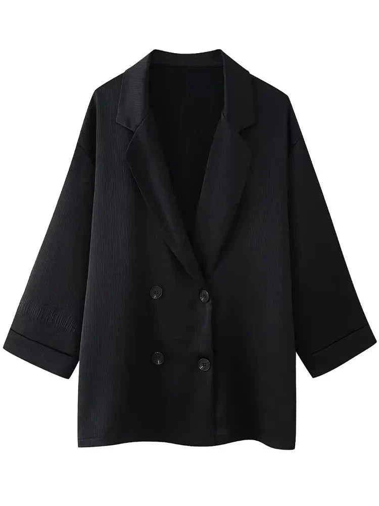 Tianna | Women's Blazer & Wide-Leg Trousers Set