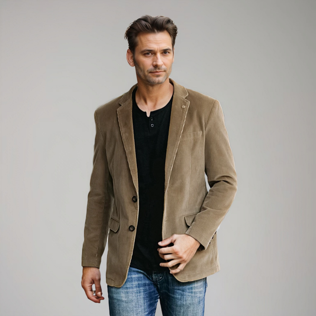 Montgomery | Classic Men's Corduroy Blazer for Effortless Style