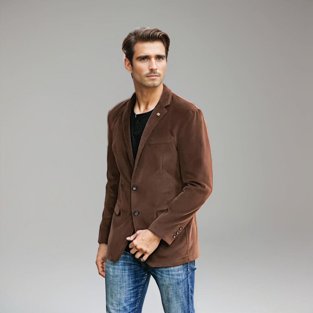 Montgomery | Classic Men's Corduroy Blazer for Effortless Style