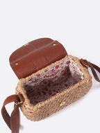 Valencia Woven Straw Crossbody Bag | Women's Summer Style