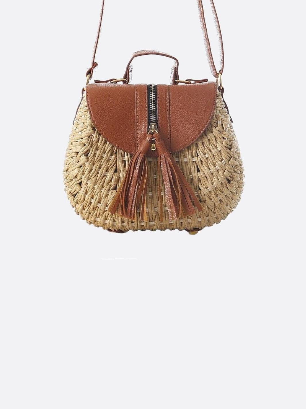 Valencia Woven Straw Crossbody Bag | Women's Summer Style