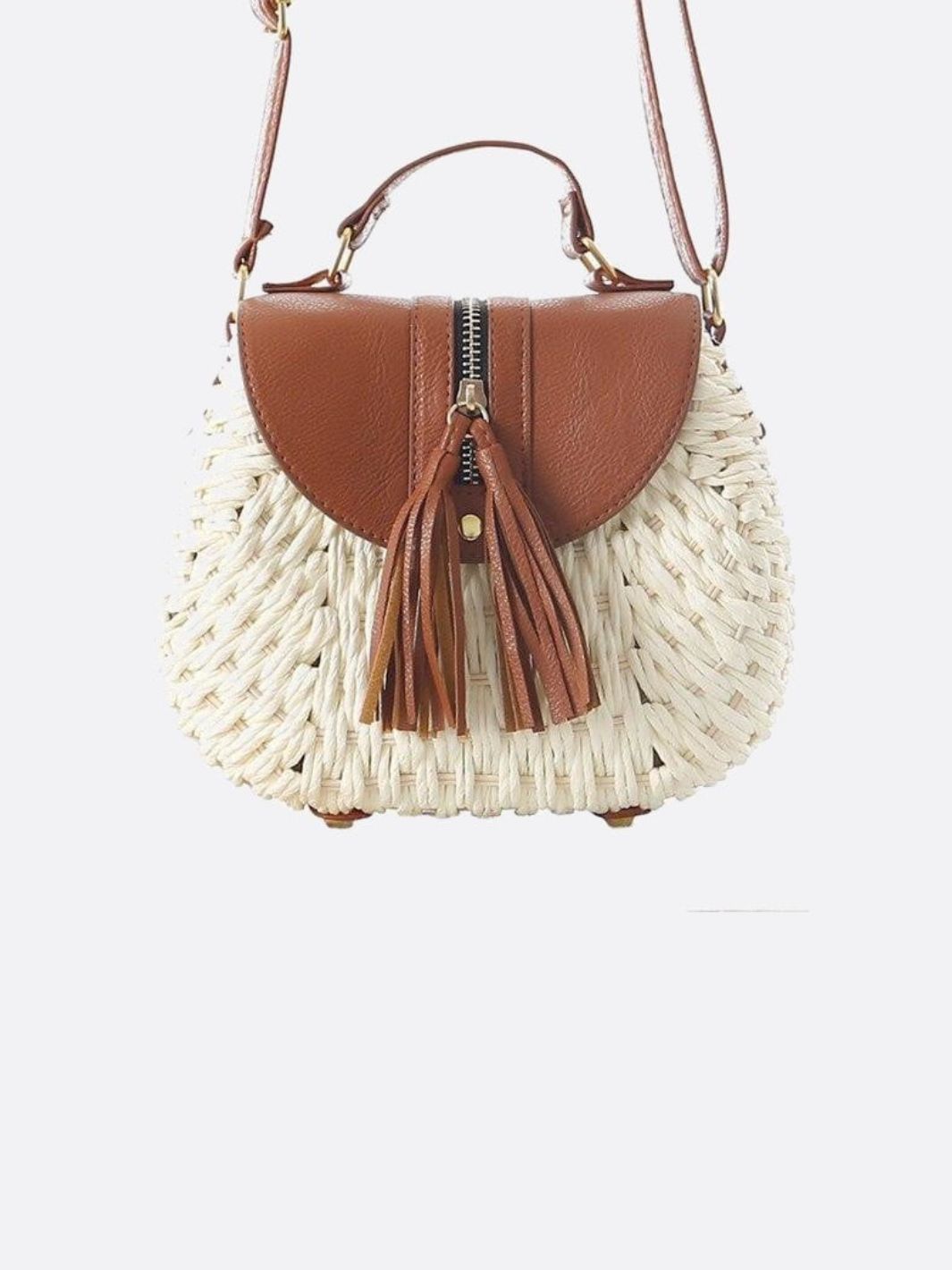 Valencia Woven Straw Crossbody Bag | Women's Summer Style