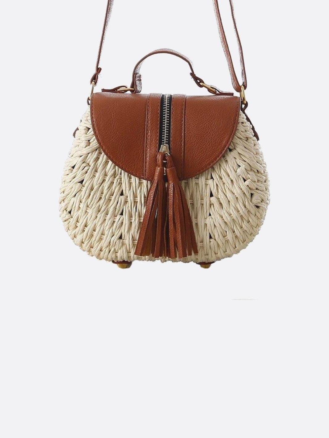 Valencia Woven Straw Crossbody Bag | Women's Summer Style
