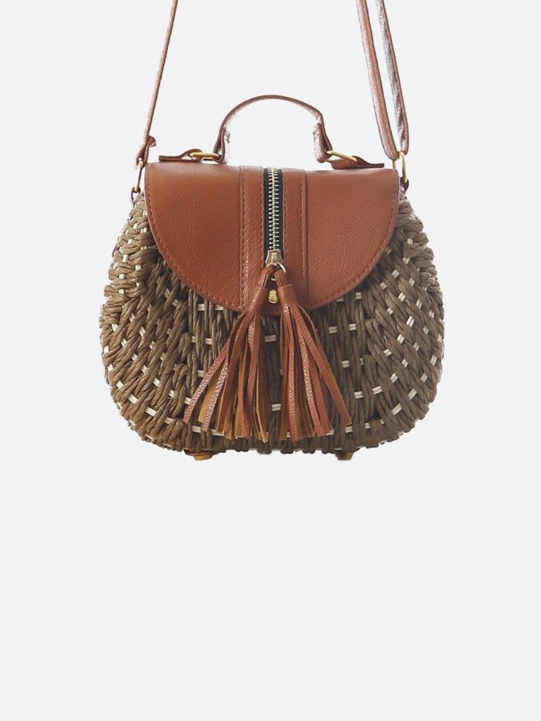 Valencia Woven Straw Crossbody Bag | Women's Summer Style
