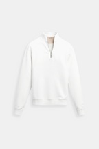 Sincere Men's Quarter-Zip Sweater | Classic Cotton Blend