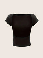 Olga | Chic Women's Boat Neckline T-Shirt
