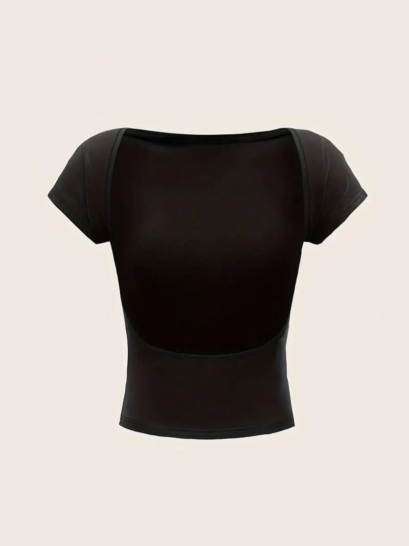 Olga | Chic Women's Boat Neckline T-Shirt