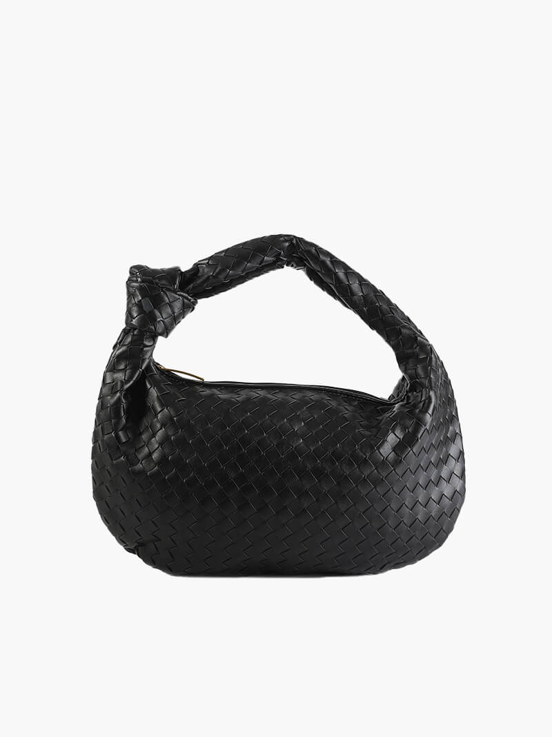 Tegan Woven Leather Handbag | Chic Everyday Style for Women