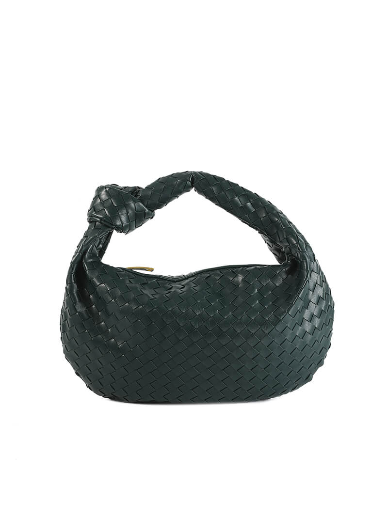 Tegan Woven Leather Handbag | Chic Everyday Style for Women