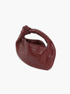 Tegan Woven Leather Handbag | Chic Everyday Style for Women