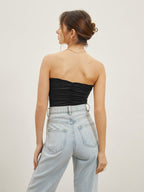 Neta | Fashion-Forward Strapless Bustier Top