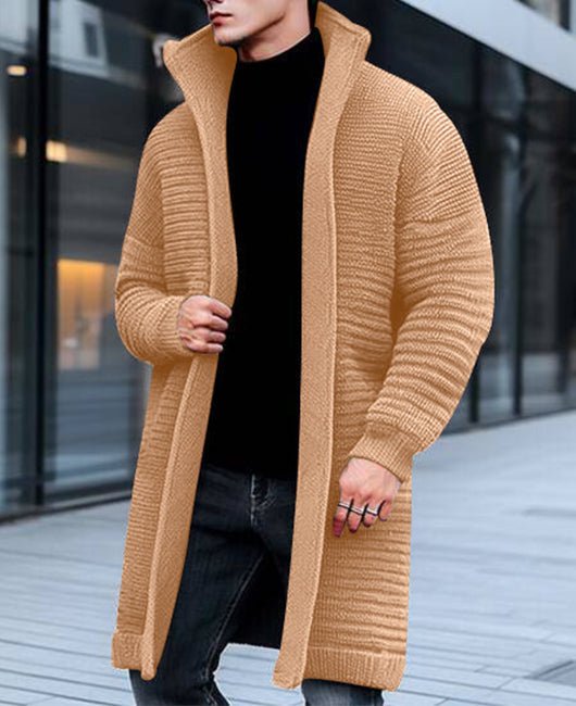 Kacen Shawl Collar Knit Cardigan | Stylish Men's Outerwear