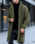 Kacen Shawl Collar Knit Cardigan | Stylish Men's Outerwear