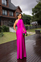 Arionna | Elegant Women's One-Shoulder Evening Gown