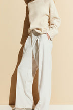 Gisel | Women Pleated Wide-Leg Trousers