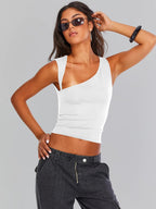 Ramsey | Fashion-Forward Women's Asymmetrical Tank Top