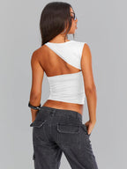 Ramsey | Fashion-Forward Women's Asymmetrical Tank Top