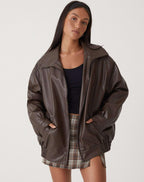 Amiracle | Young Adults Faux Leather Jacket