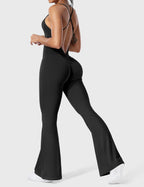 Jessalyn Backless Flare Jumpsuit for Women