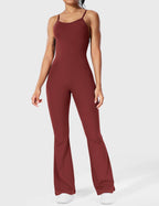 Jessalyn Backless Flare Jumpsuit for Women