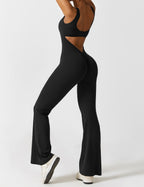 Nyomi Flare Leg Activewear Set | Women's Ruched Design