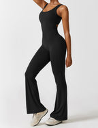 Nyomi Flare Leg Activewear Set | Women's Ruched Design