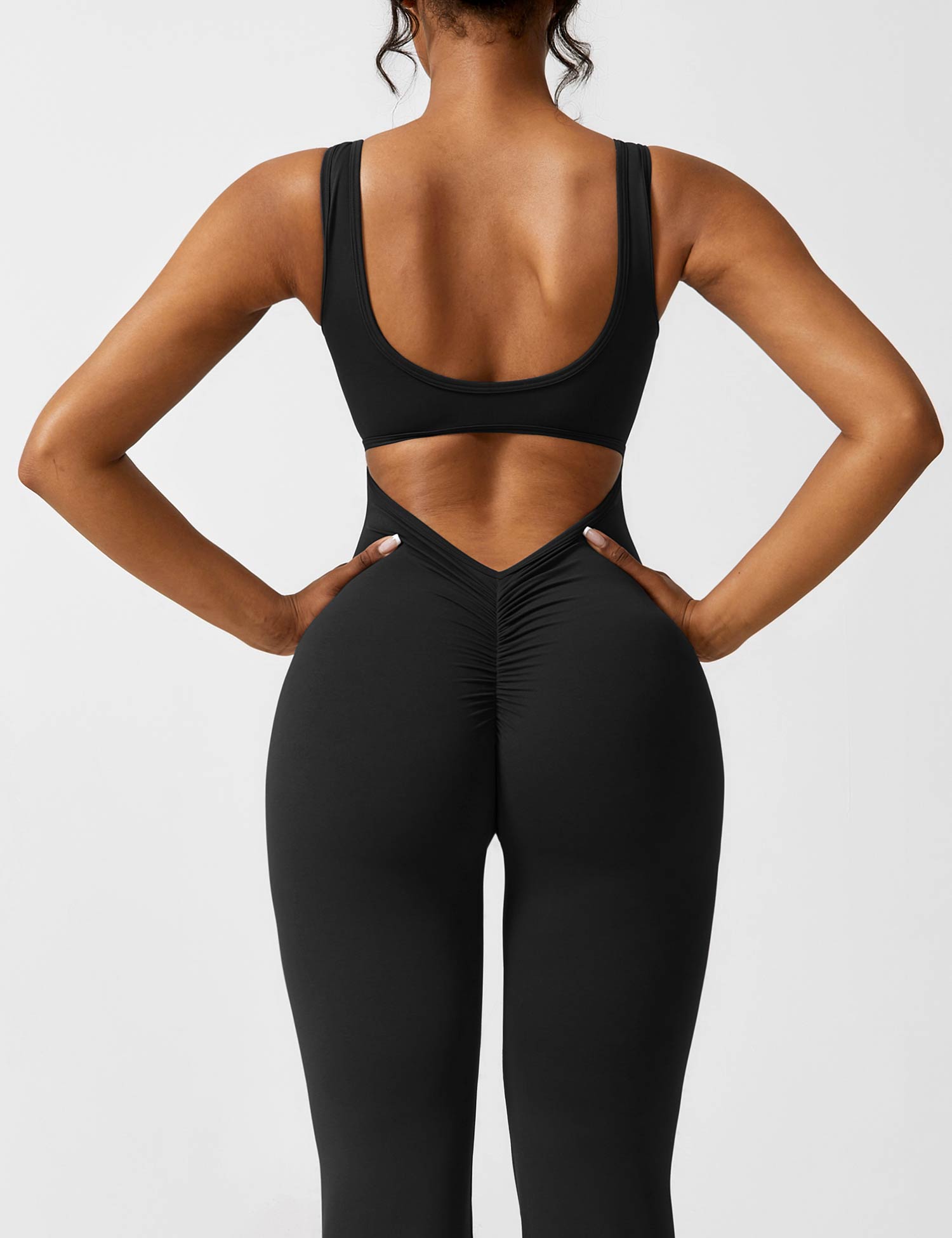 Nyomi Flare Leg Activewear Set | Women's Ruched Design