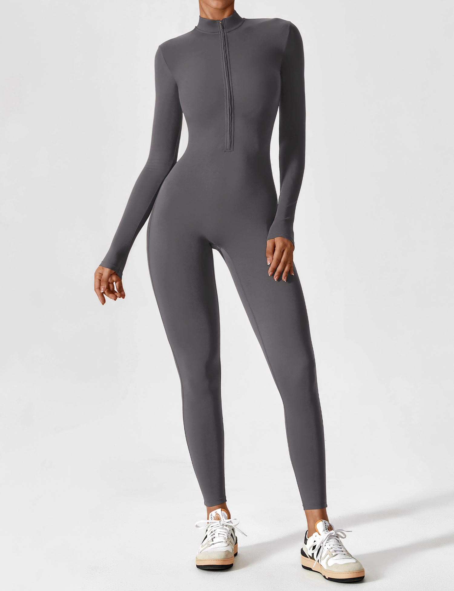 Harper | Women's Seamless Full-Zip Jumpsuit