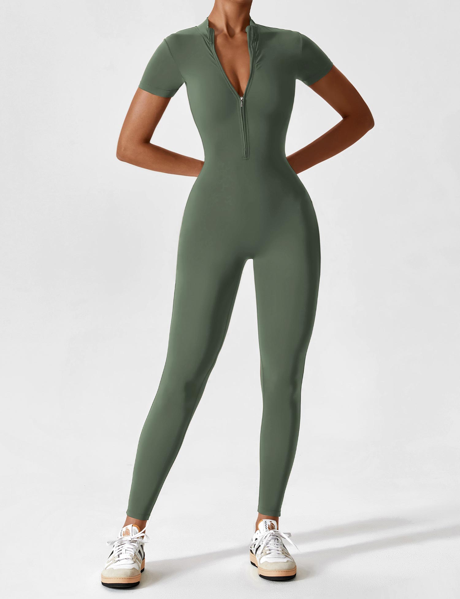 Harper | Women's Seamless Full-Zip Jumpsuit