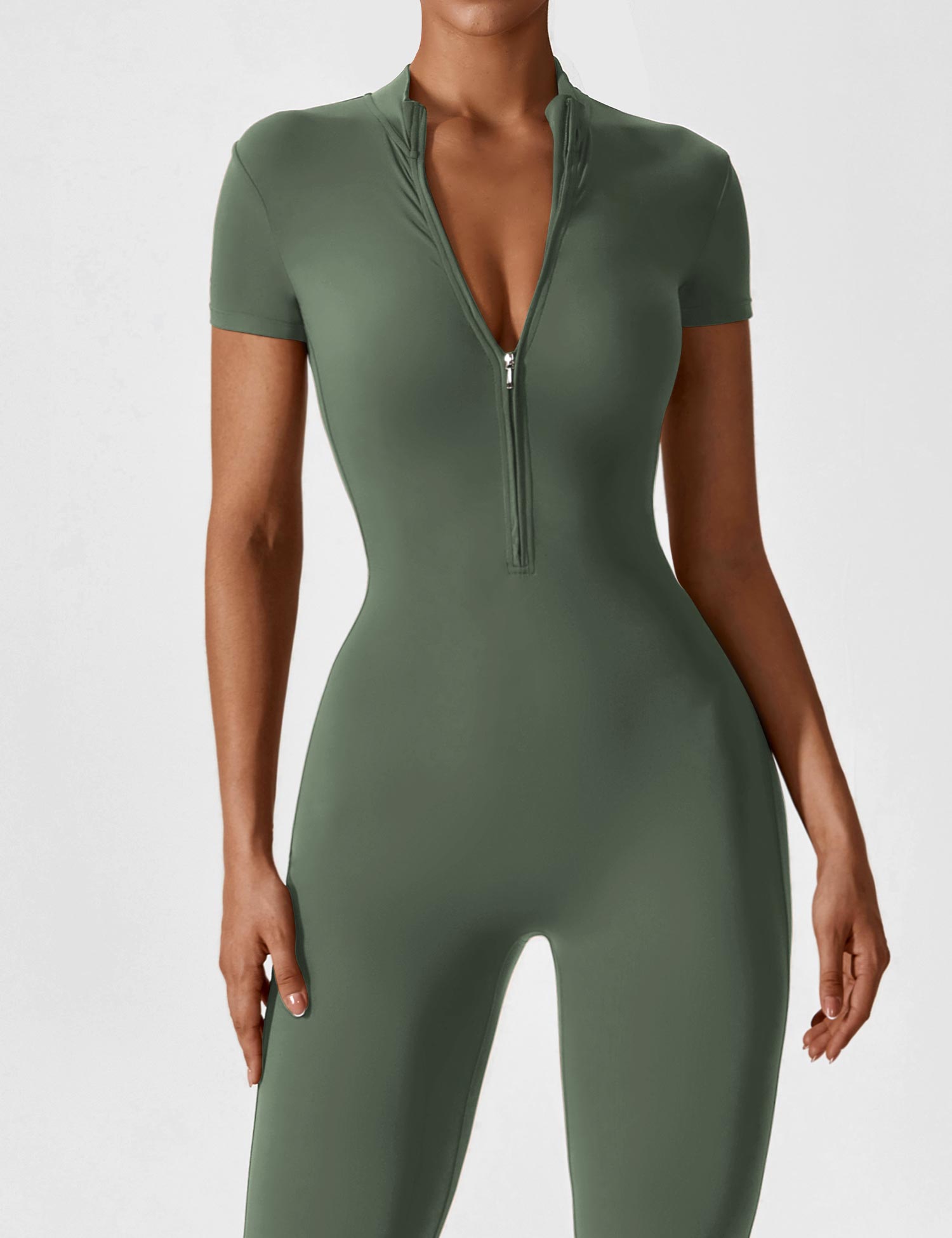 Harper | Women's Seamless Full-Zip Jumpsuit