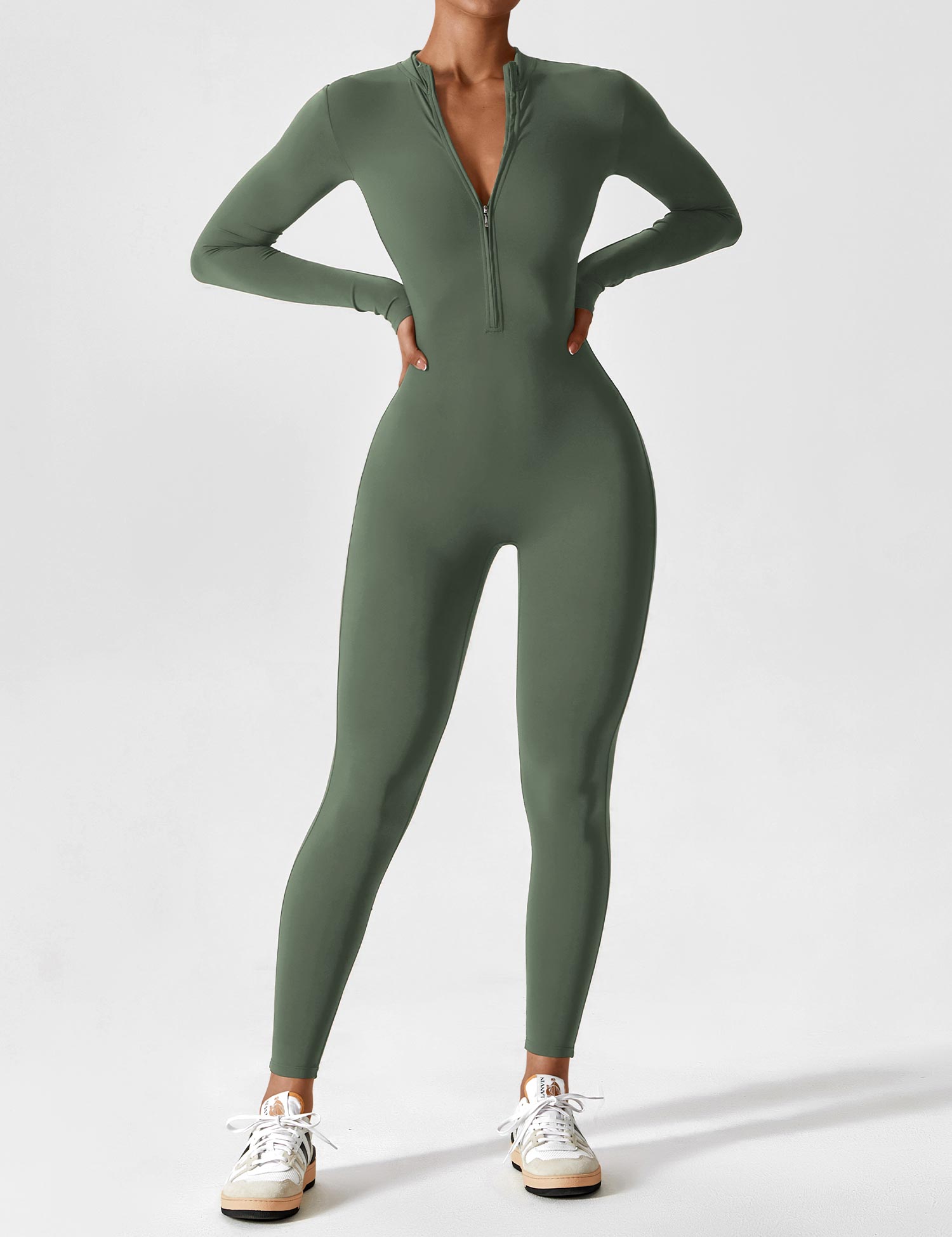 Harper | Women's Seamless Full-Zip Jumpsuit